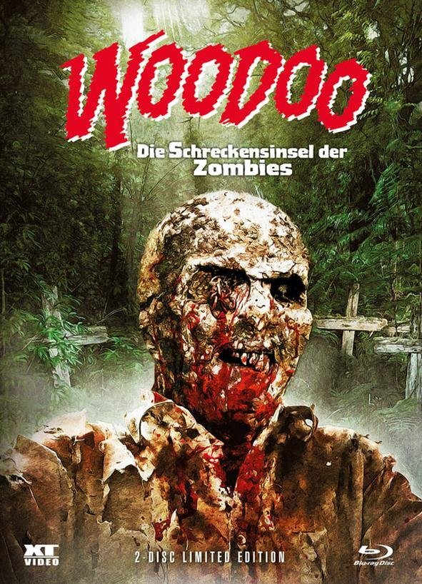 Woodoo - Die Schreckensinsel der Zombies (1979) Cover 1, Wattiert, Limited Edition, Mediabook, Blu-ray + DVD