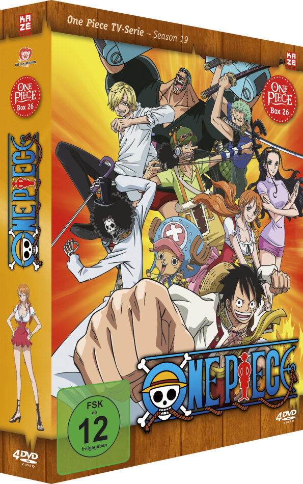 One Piece - TV-Serie - Box 26 4 DVDs