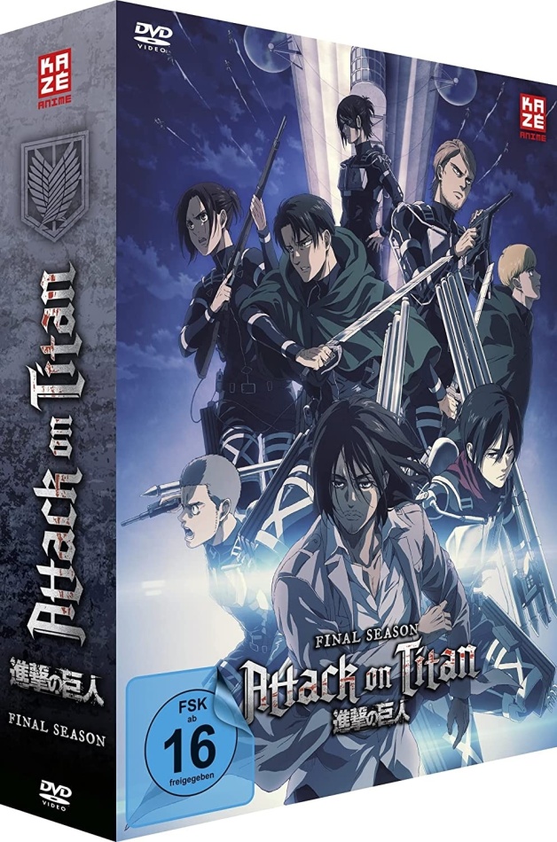 Attack on Titan - Staffel 4 - Vol. 1 + Sammelschuber, Limited Edition