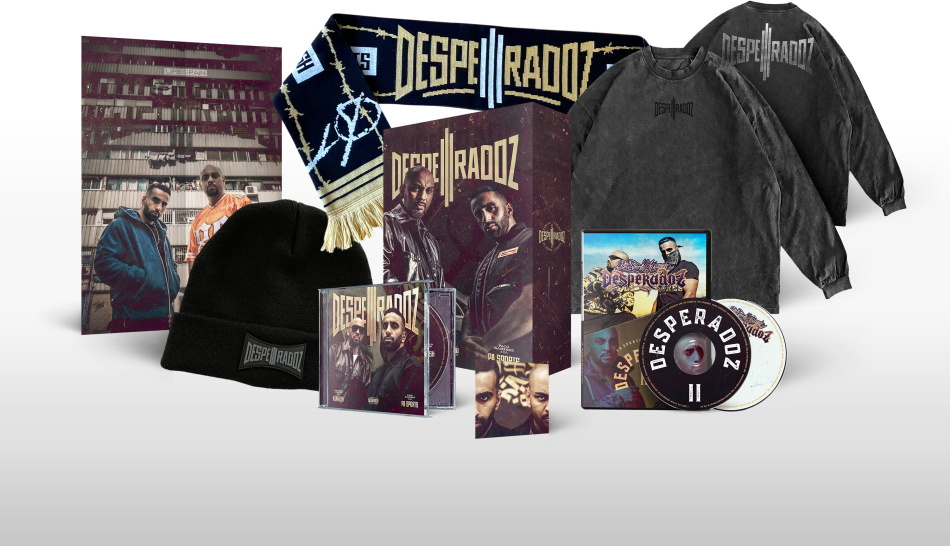 Pa Sports & Kianush - Desperadoz III Limited Box Grösse L, 3 CDs