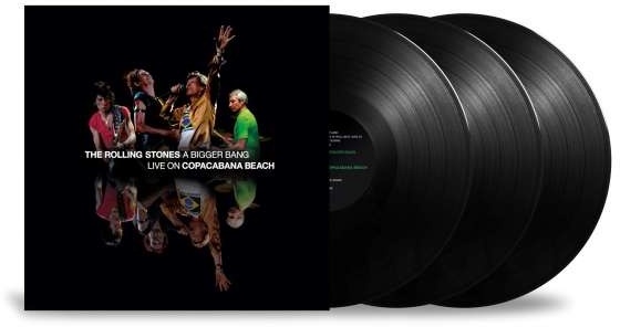 The Rolling Stones - A Bigger Bang - Live On Copacabana Beach 3 LPs