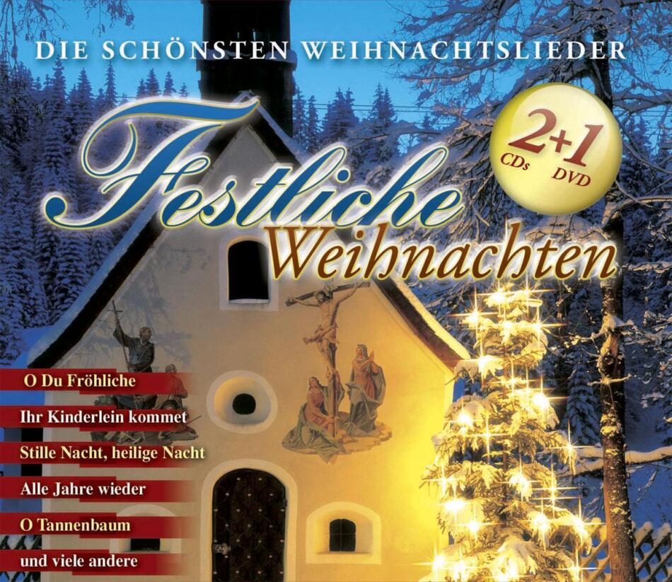 Festliche Weihnachten DVD + 2 CDs