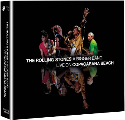 The Rolling Stones - A Bigger Bang - Live on Copacabana Beach (Remixed, Digipack, Version Remasteris&eacute;e, Version Restaur&eacute;e, DVD + 2 CD)