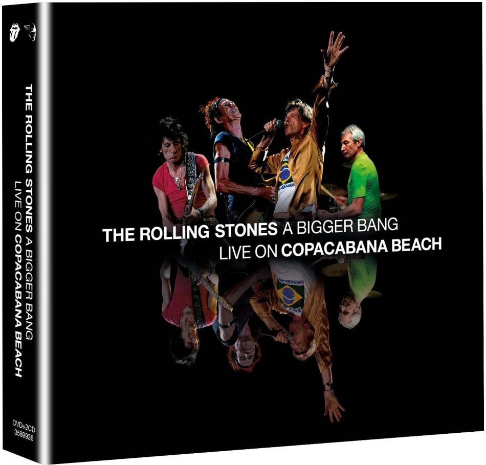 The Rolling Stones - A Bigger Bang - Live on Copacabana Beach Remixed, Digipack, Remastered, Restaurierte Fassung, DVD + 2 CDs