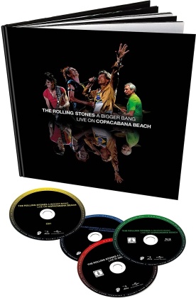 The Rolling Stones - A Bigger Bang - Live on Copacabana Beach (Earbook, Remixed, &Eacute;dition Deluxe Limit&eacute;e, Version Remasteris&eacute;e, Version Restaur&eacute;e, 2 Blu-ray + 2 CD)