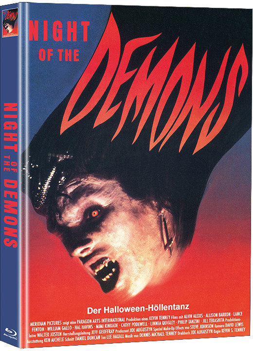 Night of the Demons (1988) Limited Edition, Mediabook, Blu-ray + DVD