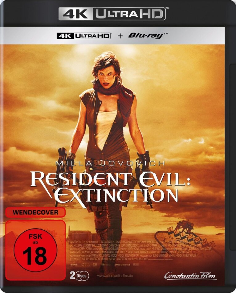 Resident Evil 3 - Extinction (2007) 4K Ultra HD + Blu-ray