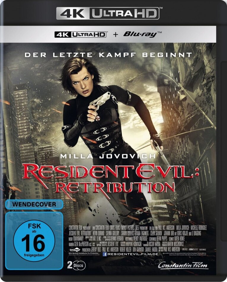 Resident Evil 5 - Retribution (2012) 4K Ultra HD + Blu-ray