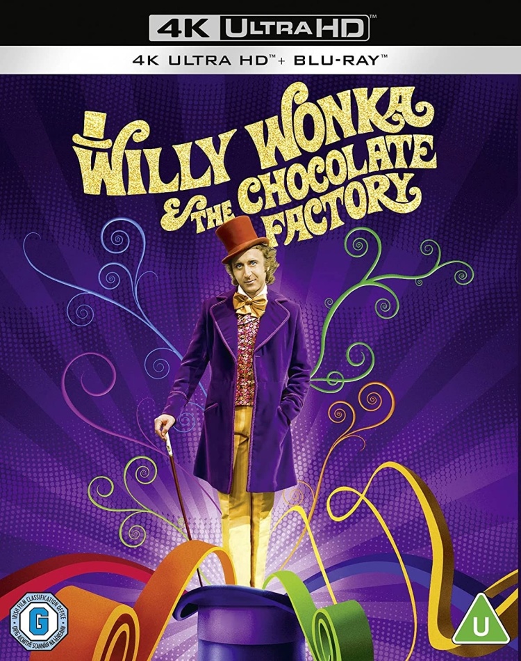 Willy Wonka & The Chocolate Factory (1971) 4K Ultra HD + Blu-ray