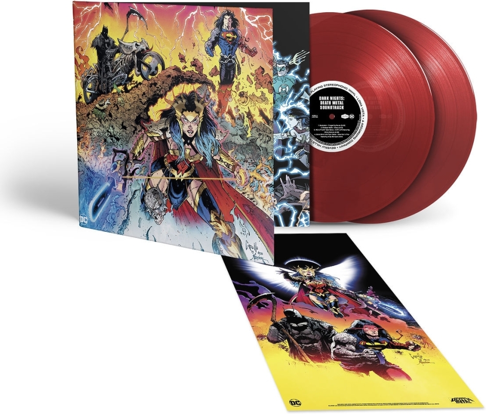 Dark Nights: Death Metal Soundtrack - OST Édition Limitée, Red Vinyl, 2 LP