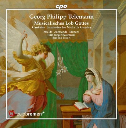 Georg Philipp Telemann (1681-1767), Simone Eckert & Hamburger Ratsmusik - Musicalisches Lob Gottes