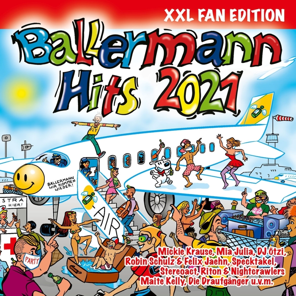 Ballermann Hits 2021 XXL Fan Edition, 3 CDs