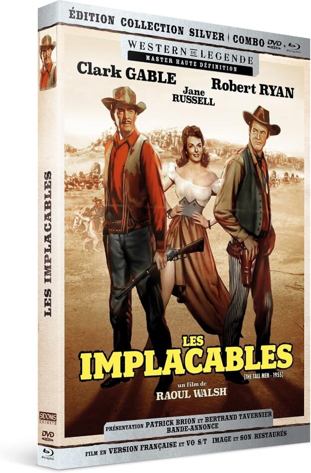 Les implacables (1955) Édition Collection Silver, Western de Légende, Blu-ray + DVD