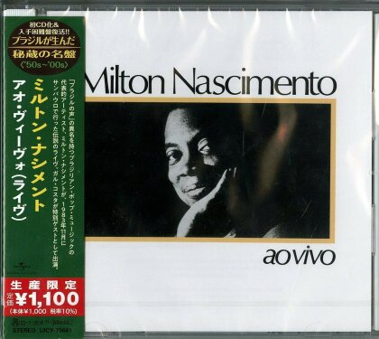 Milton Nascimento - Ao Vivo (2021 Reissue, Japan Edition)