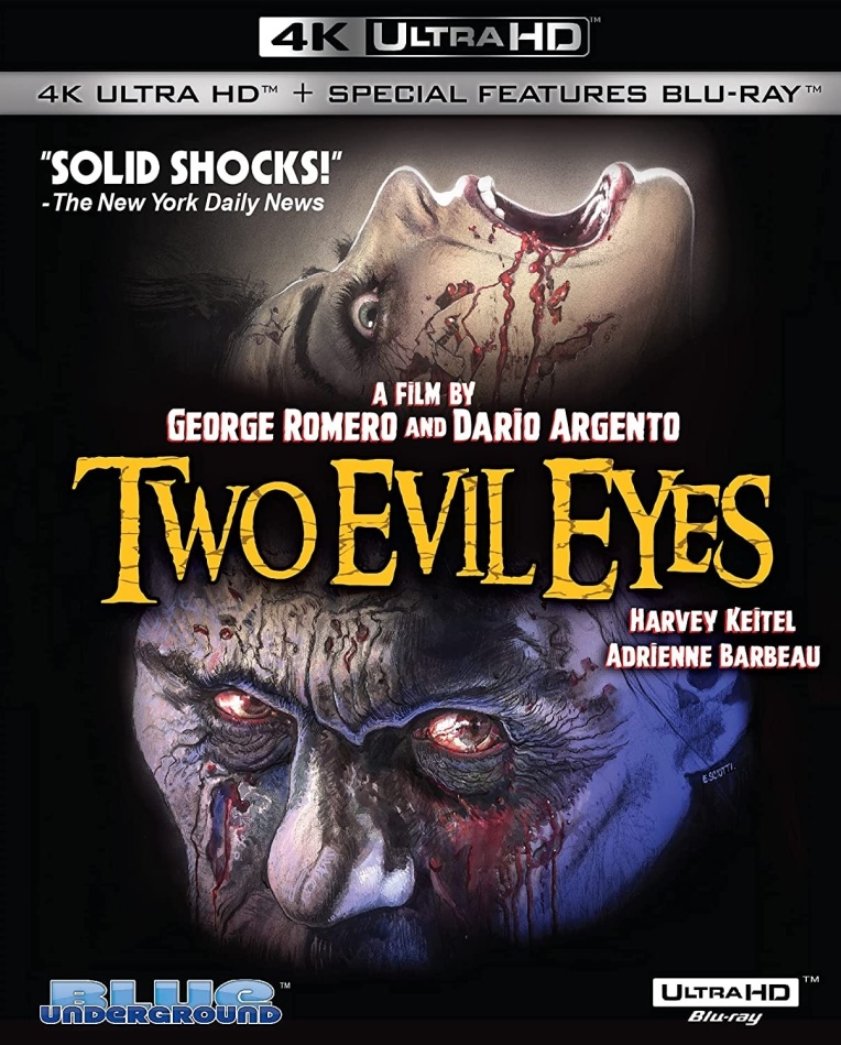 Two Evil Eyes (1990) 4K Ultra HD + Blu-ray