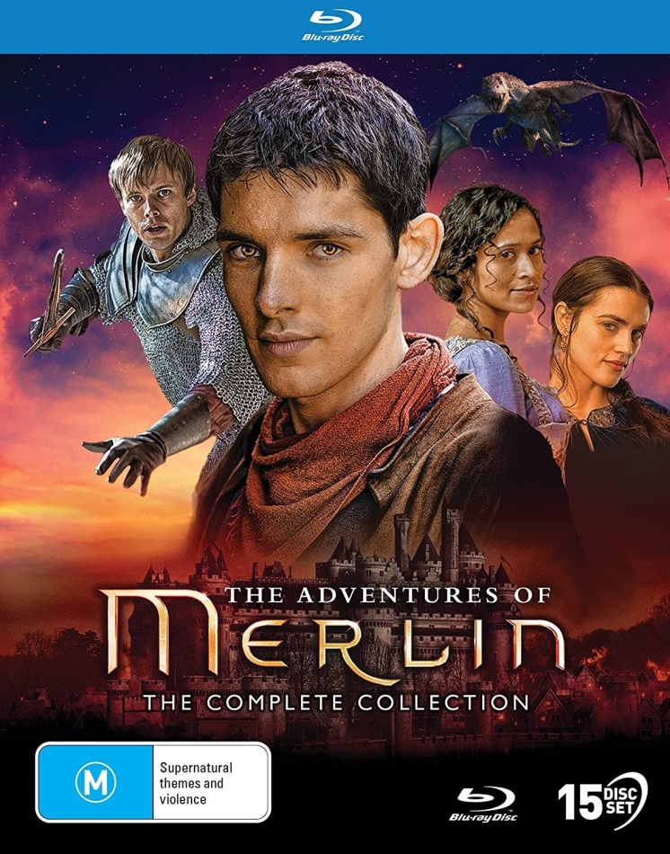 The Adventures Of Merlin - The Complete Collection 15 Blu-rays