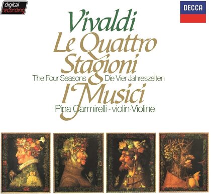 I Musici, Antonio Vivaldi (1678-1741) & Pina Carmirelli - Four Seasons - Die vier Jahreszeiten (Japan Edition)