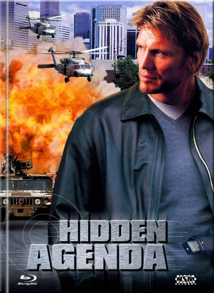 Hidden Agenda (2001) Cover D, Limited Collector's Edition, Mediabook, Blu-ray + DVD