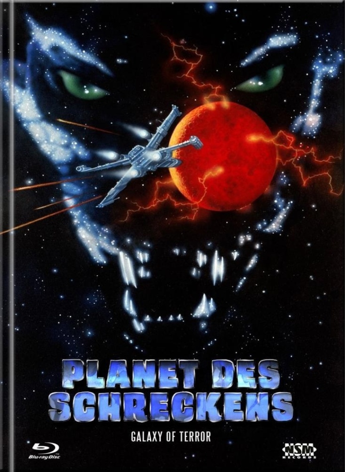 Planet des Schreckens (1981) Cover D, Limited Collector's Edition, Mediabook, Blu-ray + DVD