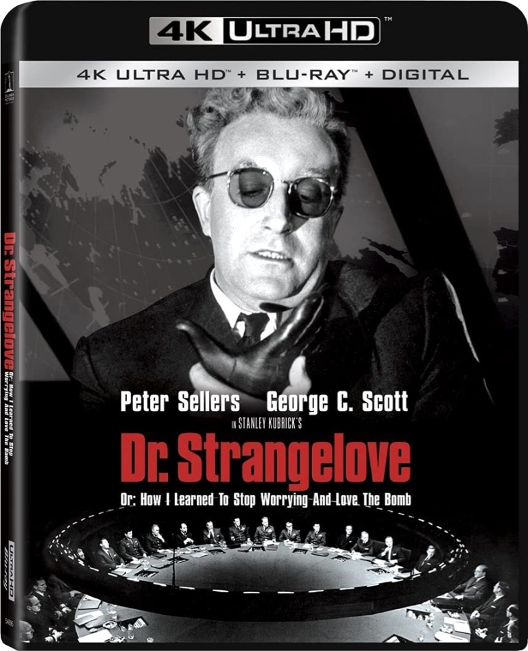 Dr. Strangelove - Or How I Learned To Stop Worrying And Love The Bomb (1964) 4K Ultra HD + Blu-ray