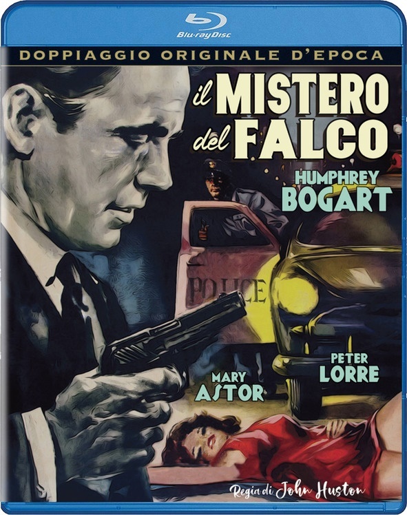 Il mistero del falco (1941) Doppiaggio Originale D'epoca, b/w