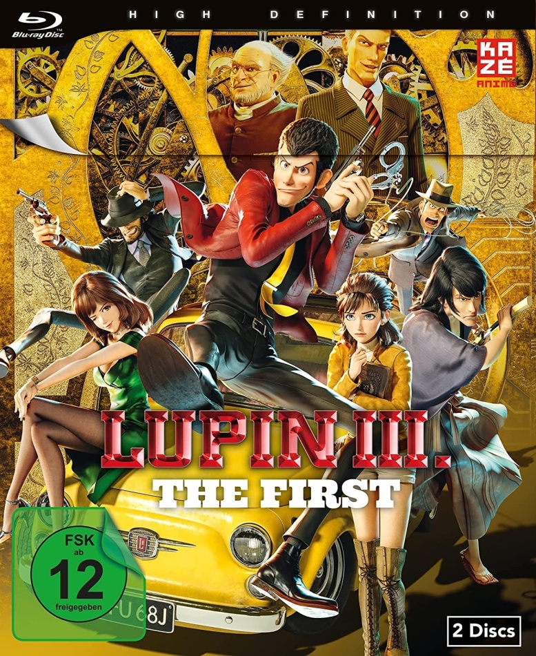 Lupin the 3rd: The First - The Movie (2019) Limited Edition, 2 Blu-rays