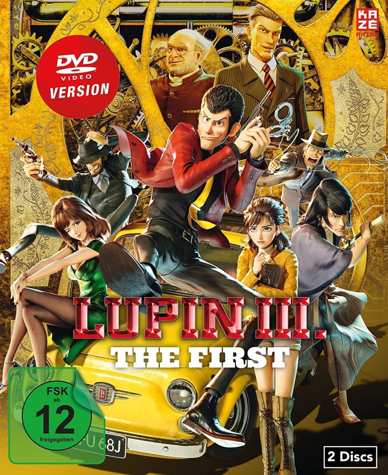 Lupin the 3rd: The First - The Movie (2019) Limited Edition, 2 DVDs