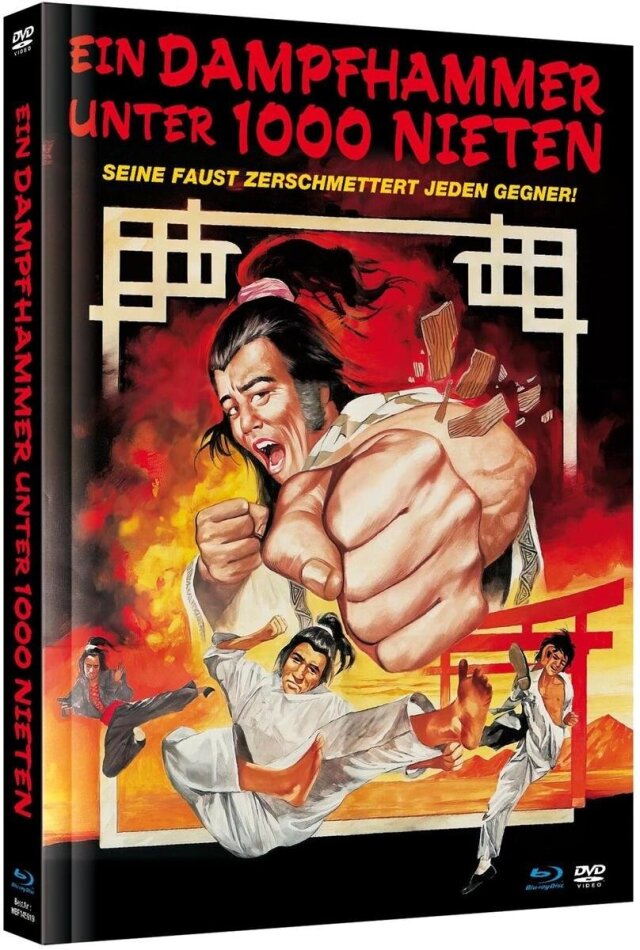 Ein Dampfhammer unter 1000 Nieten (1978) Cover A, Limited Edition, Mediabook, Blu-ray + DVD