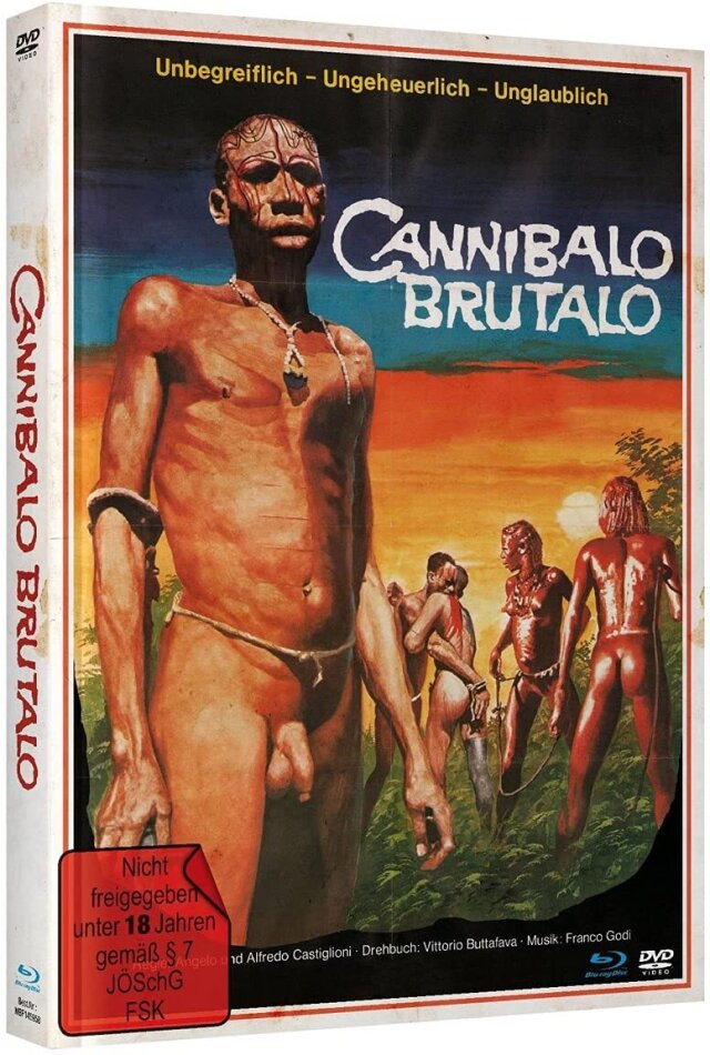 Cannibalo Brutalo (1978) Limited Edition, Mediabook, Blu-ray + DVD