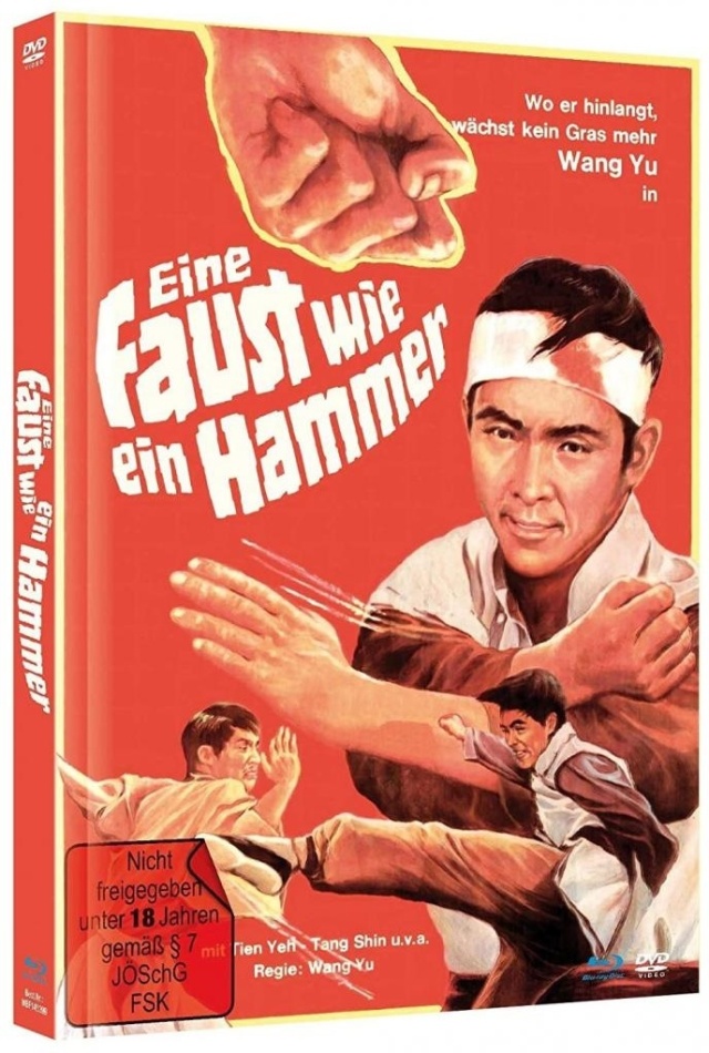 Eine Faust wie ein Hammer (1972) Limited Edition, Mediabook, Remastered, Blu-ray + DVD