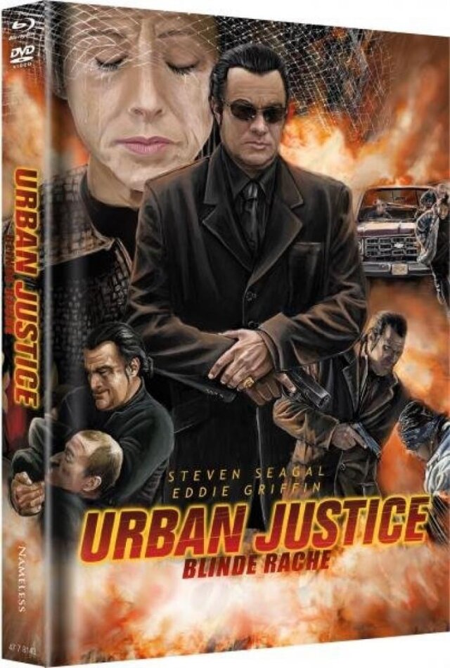Urban Justice - Blinde Rache (2007) Cover C, Limited Edition, Mediabook, Uncut, Blu-ray + DVD