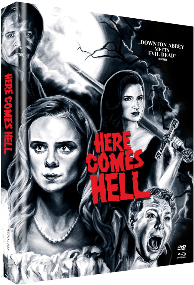 Here Comes Hell (2019) Cover A, Limited Collector's Edition, Mediabook, Uncut, Blu-ray + DVD