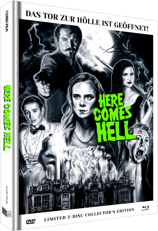 Here Comes Hell (2019) Cover B, Limited Collector's Edition, Mediabook, Uncut, Blu-ray + DVD