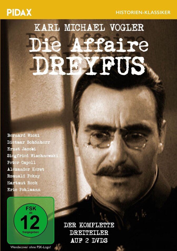 Die Affäre Dreyfus - Der komplette Dreiteiler (1968) Pidax Historien-Klassiker, 2 DVDs