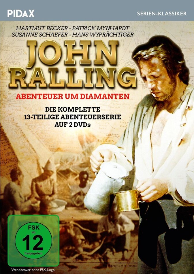 John Ralling - Abenteuer um Diamanten - Die komplette 13-teilige Abenteuerserie (1975) Pidax Serien-Klassiker, 2 DVDs