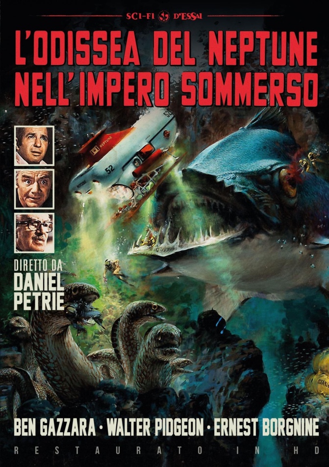 L'odissea del Neptune nell'impero sommerso (1973) Sci-Fi d'Essai, restaurato in HD, Neuauflage