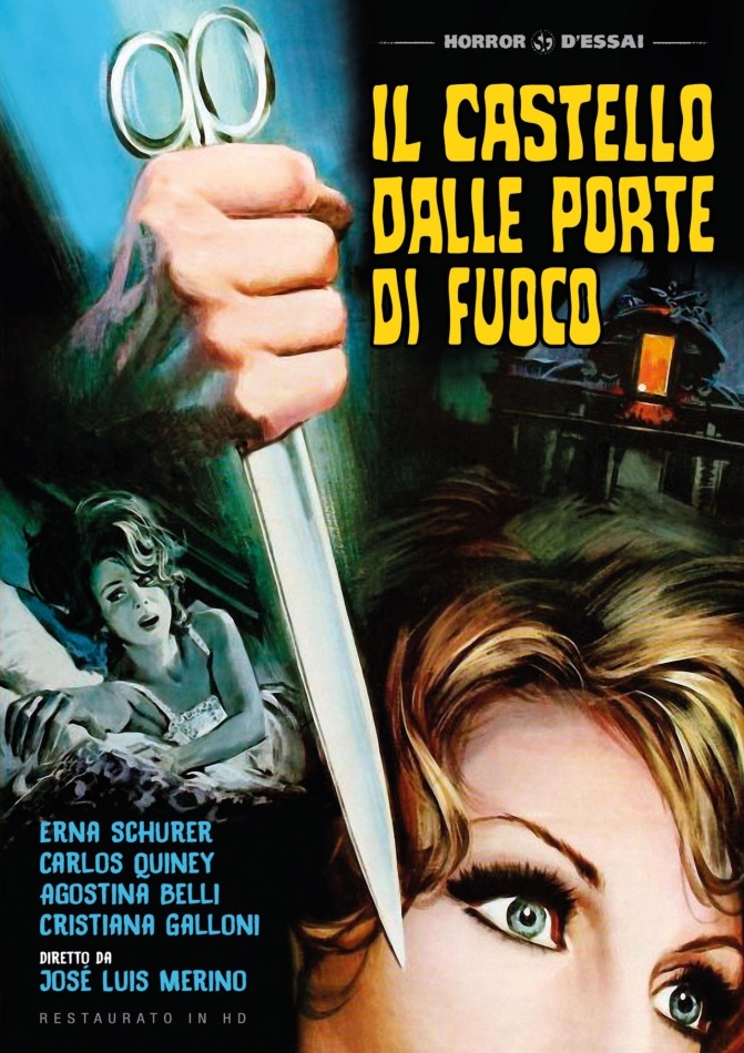 Il castello dalle porte di fuoco (1970) Horror d'Essai, restaurato in HD