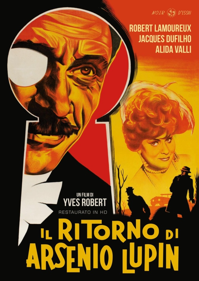 Il ritorno di Arsenio Lupin (1959) Noir d'Essai, restaurato in HD, b/w