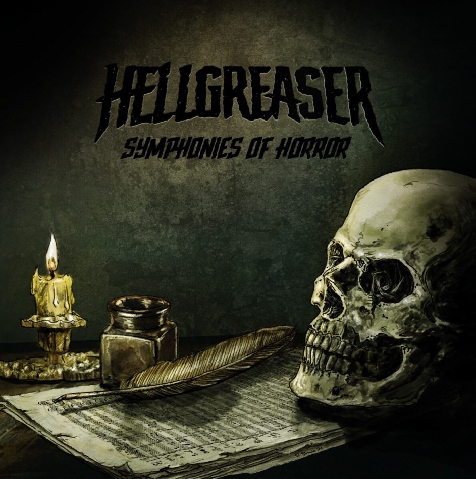 Hellgreaser - Symphonies Of Horror 2021 Reissue, Clear/Black LP, LP