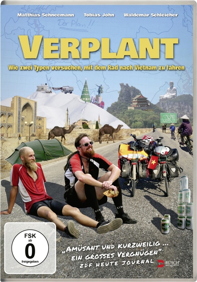 Verplant - Wie zwei Typen versuchen, mit dem Fahrrad nach Vietnam zu fahren (2021)