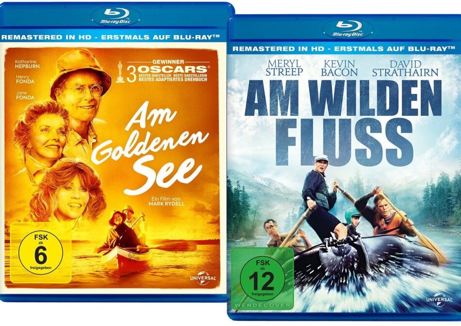 Am wilden Fluss (1994) / Am goldenen See (1981) Bundle, Limited Edition, 2 Blu-rays