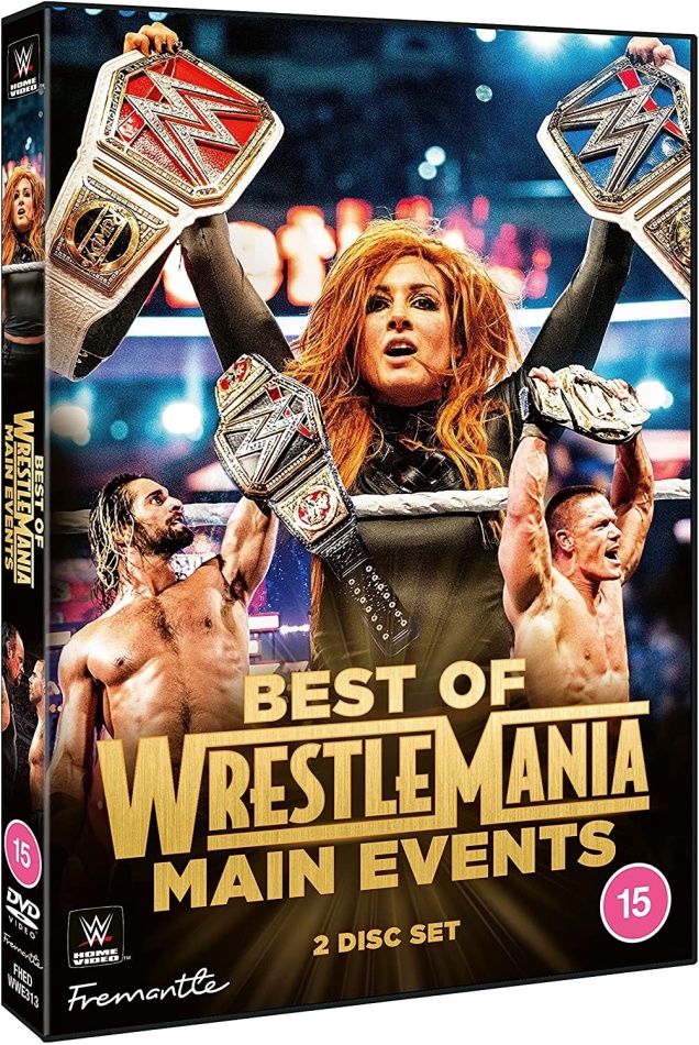 WWE: Best Of Wrestlemania Main Events 2 DVDs