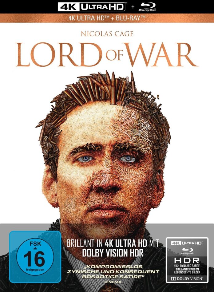 Lord of War (2005) Limited Collector's Edition, Mediabook, 4K Ultra HD + Blu-ray
