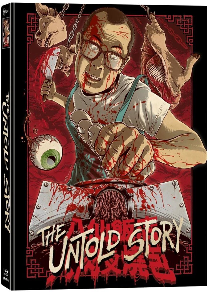 The Untold Story (1993) Wattiert, Limited Collector's Edition, Mediabook, Uncut, Blu-ray + 2 DVDs