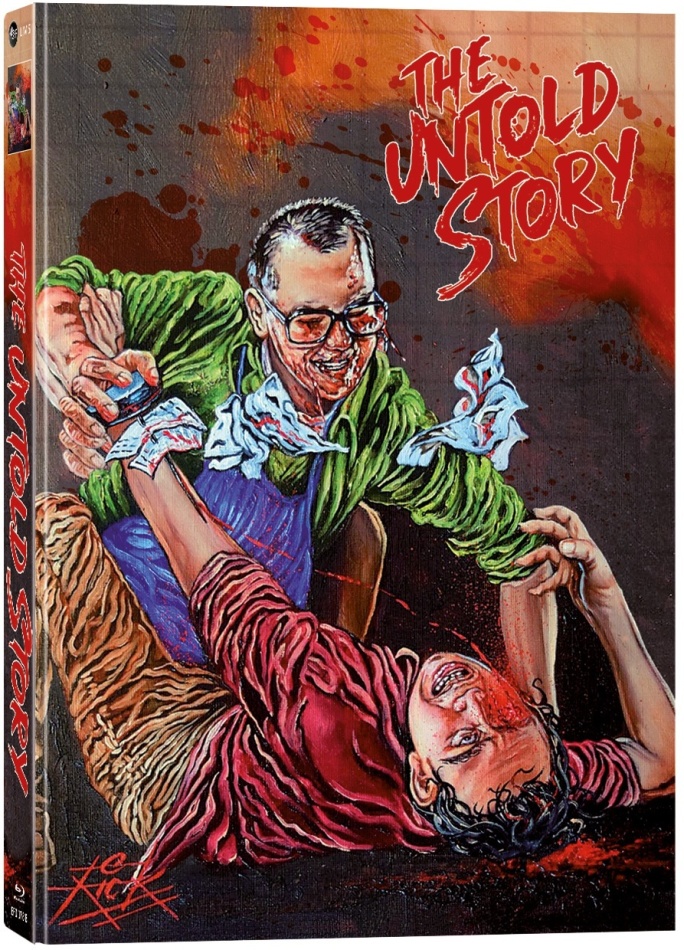 The Untold Story (1993) Cover B, Limited Collector's Edition, Mediabook, Uncut, Blu-ray + 2 DVDs
