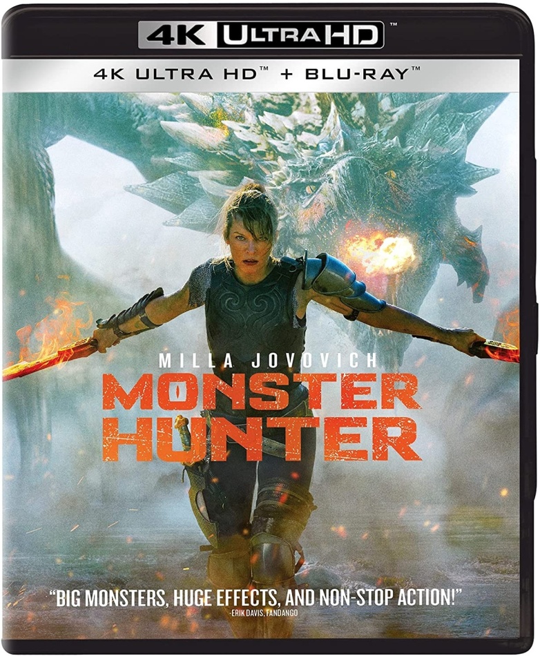 Monster Hunter (2020) 4K Ultra HD + Blu-ray