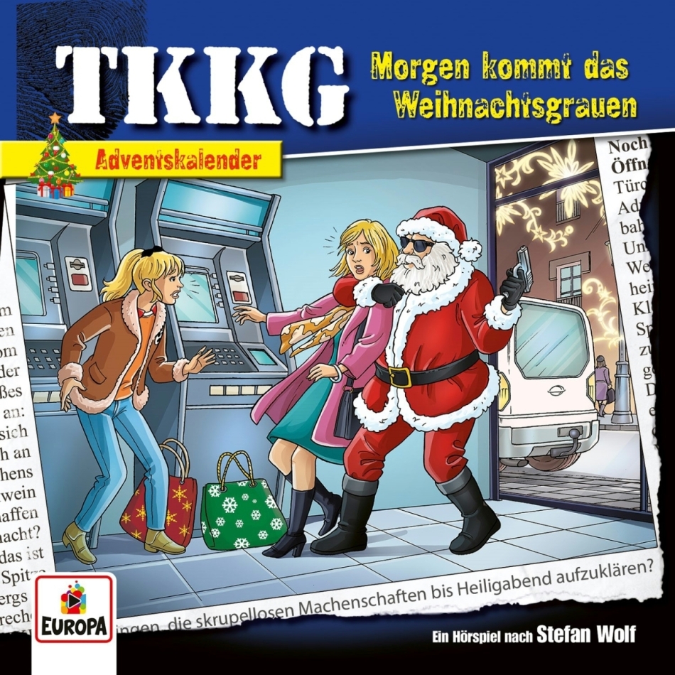 TKKG - Morgen kommt das Weihnachtsgrauen (Adventskalender 2 CDs