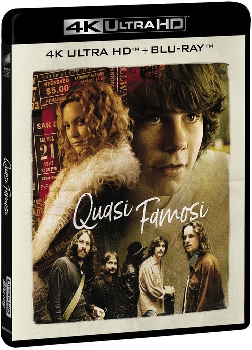 Quasi famosi - Almost Famous (2000) 4K Ultra HD + Blu-ray