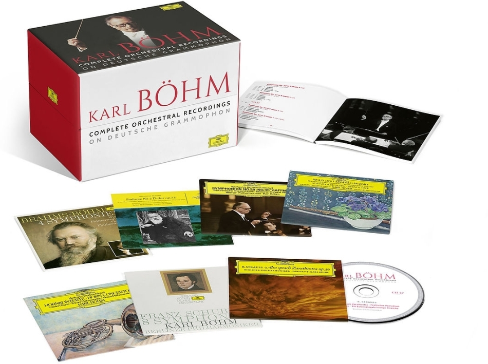 Karl Böhm - Complete Orchestral Music + 1 Bluray-Audio, Limited Edition, 67 CDs + Blu-ray