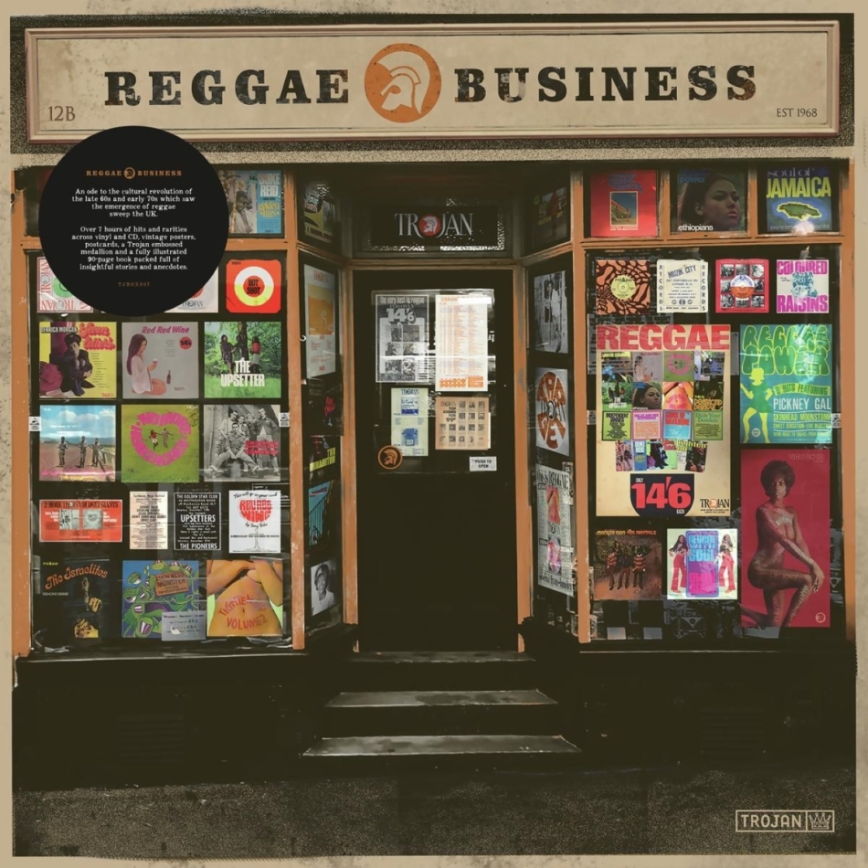Reggae Business Boxset, 2 LPs + 2 CDs + Buch